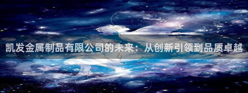 辉达娱乐登陆：凯发金属制品有限公司的未来：从创新引领到品质卓越