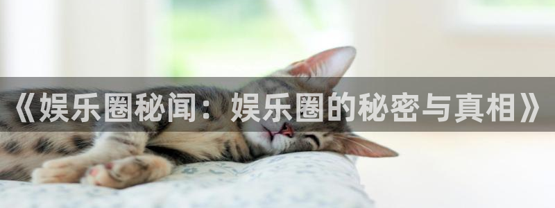 南宫辉达娱乐官网版：《娱乐圈秘闻：娱乐圈的秘密与真相》