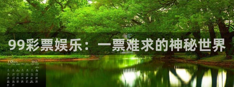 辉达娱乐3平台登录注册：99彩票娱乐：一票难求的神秘世界